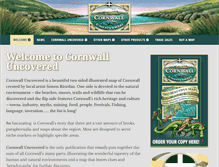 Tablet Screenshot of cornwalluncovered.org